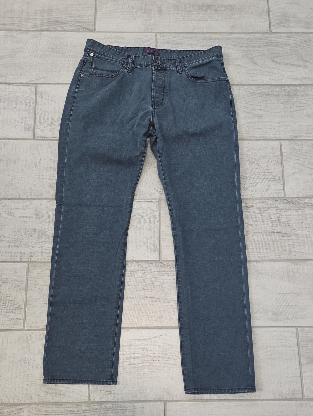 Ted Baker Kings N Queens Men's Size 34R Straight Leg Button Fly